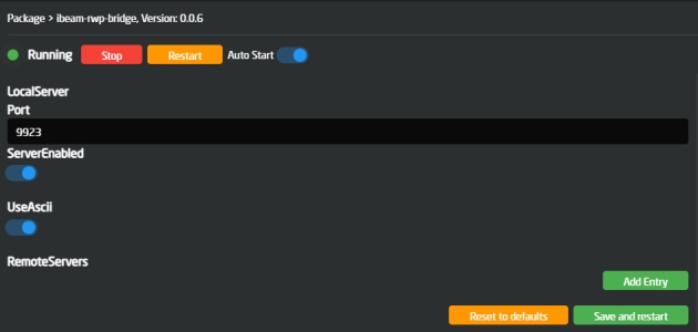 Ibeam RWP Bridge Ibeam RWP Bridge