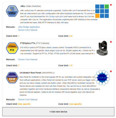 Unisketch Core Setup Unisketch Core Setup