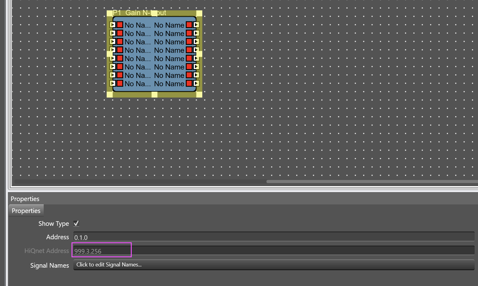 Audio Architect Object Properties